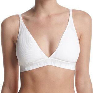 DKNY Seamless Litewear Rib Bralette Bra - S